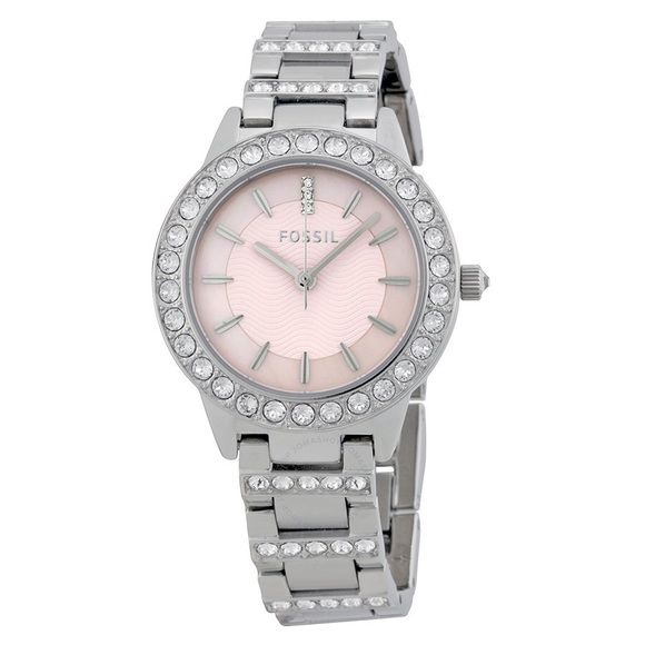 Fossil Accessories - Glitz Stainless Steel Fossil Watch